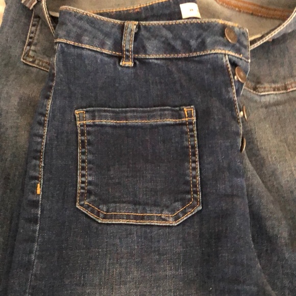 Subdued flared jeans excellent condition dark blue size 26 - Picture 2 of 10